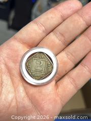 MaxSold Auction: British India 1929 George V 2 Annas Coin  - Toronto (Ontario, Canada) SELLER MANAGED Downsizing Online Auction - Carscadden Drive (CONDO)
