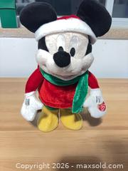 MaxSold Auction: Mickey Mouse Christmas Doll  - Toronto (Ontario, Canada) SELLER MANAGED Downsizing Online Auction - Carscadden Drive (CONDO)