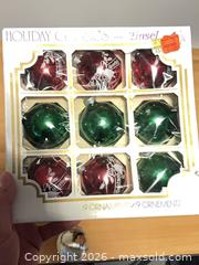 MaxSold Auction: Vintage Christmas Ornament Lot  - Toronto (Ontario, Canada) SELLER MANAGED Downsizing Online Auction - Carscadden Drive (CONDO)