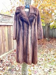 MaxSold Auction: Longhaired Beaver Fur Coat  - London (Ontario, Canada) SELLER MANAGED Downsizing Online Auction - Doon Drive