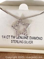 MaxSold Auction: Macy’s Diamond Heart Necklace - London (Ontario, Canada) SELLER MANAGED Downsizing Online Auction - Doon Drive