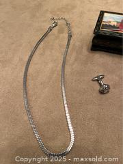 MaxSold Auction: Men’s Jewelry Lot with Sterling Chain - London (Ontario, Canada) SELLER MANAGED Downsizing Online Auction - Doon Drive