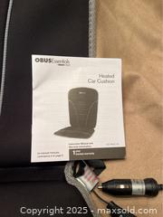 MaxSold Auction: Obusforme Heated Car Cushion - London (Ontario, Canada) SELLER MANAGED Downsizing Online Auction - Doon Drive