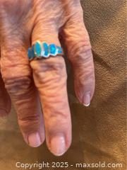 MaxSold Auction: Sterling Opal Ring - London (Ontario, Canada) SELLER MANAGED Downsizing Online Auction - Doon Drive