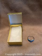 MaxSold Auction: Sterling Opal Ring - London (Ontario, Canada) SELLER MANAGED Downsizing Online Auction - Doon Drive