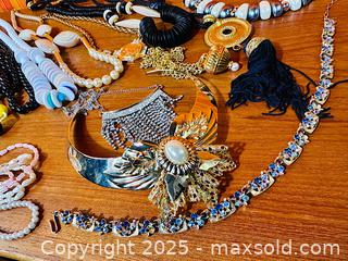 MaxSold Auction: Estate Jewelry Statement Necklaces - Hamilton (Ontario, Canada) SELLER MANAGED Estate Sale Online Auction - Gertrude Street