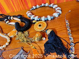 MaxSold Auction: Estate Jewelry Statement Necklaces - Hamilton (Ontario, Canada) SELLER MANAGED Estate Sale Online Auction - Gertrude Street