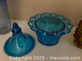 MaxSold Auction: Assorted Decorative Glassware, Feather Dreamcatcher, MCM Art Glass B - Brampton (Ontario, Canada) Estate Sale Online Auction - Upper Highlands Drive