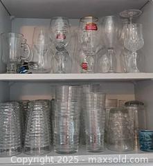 MaxSold Auction: Assorted Glassware: Beer Goblets, Wine Glasses, Spiegelau Wine Glass and other Barware B - Brampton (Ontario, Canada) Estate Sale Online Auction - Upper Highlands Drive