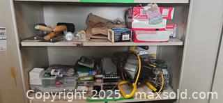 MaxSold Auction: Assorted Hardware & Workshop Supplies — Work Light, Fasteners, Bits, Extension Cords and More B - Brampton (Ontario, Canada) Estate Sale Online Auction - Upper Highlands Drive