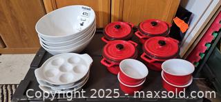 MaxSold Auction: Forum Glazed Ceramic Mini Cocottes, Ramekins & Bowls Set B - Brampton (Ontario, Canada) Estate Sale Online Auction - Upper Highlands Drive