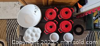 MaxSold Auction: Forum Glazed Ceramic Mini Cocottes, Ramekins & Bowls Set B - Brampton (Ontario, Canada) Estate Sale Online Auction - Upper Highlands Drive