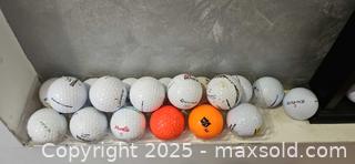 MaxSold Auction: Golf Balls with Wooden Display Rack B - Brampton (Ontario, Canada) Estate Sale Online Auction - Upper Highlands Drive