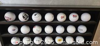 MaxSold Auction: Golf Balls with Wooden Display Rack B - Brampton (Ontario, Canada) Estate Sale Online Auction - Upper Highlands Drive