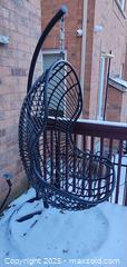 MaxSold Auction: Hanging Egg Swing Chair with Stand, Cushions & Hardware C - Brampton (Ontario, Canada) Estate Sale Online Auction - Upper Highlands Drive
