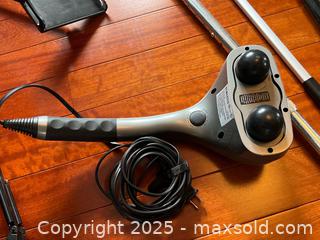 MaxSold Auction: HoMedics PA-100H Percussion Massager with Heat + Canes/Reachers B - Brampton (Ontario, Canada) Estate Sale Online Auction - Upper Highlands Drive