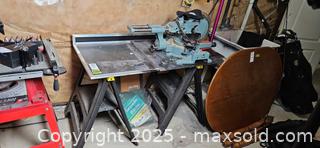 MaxSold Auction: King Canada 9362 10" Sliding Compound Miter Saw with Table D - Brampton (Ontario, Canada) Estate Sale Online Auction - Upper Highlands Drive