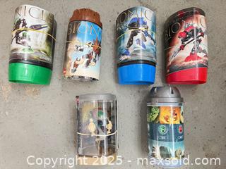 MaxSold Auction: LEGO BIONICLE Canisters with Printed Sleeves & Lids B - Brampton (Ontario, Canada) Estate Sale Online Auction - Upper Highlands Drive