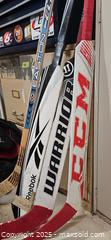 MaxSold Auction: Lot: Goalie Equipment with Multiple Hockey Sticks B - Brampton (Ontario, Canada) Estate Sale Online Auction - Upper Highlands Drive