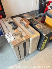 MaxSold Auction: Lot of 3 Hard Briefcases / Flight Storage Cases B - Brampton (Ontario, Canada) Estate Sale Online Auction - Upper Highlands Drive