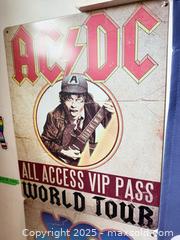 MaxSold Auction: Lot of 6–8 Wall Signs & Flags with AMG, New England Patriots, Retro B - Brampton (Ontario, Canada) Estate Sale Online Auction - Upper Highlands Drive