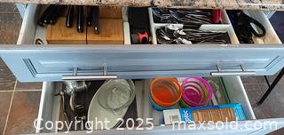 MaxSold Auction: Lot of Kitchen Drawer Items, Cutlery, Utensils & Corningware Baking Dishes B - Brampton (Ontario, Canada) Estate Sale Online Auction - Upper Highlands Drive