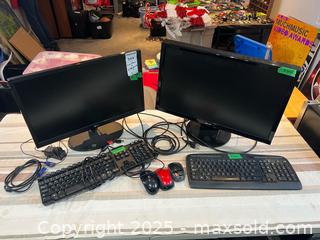 MaxSold Auction: Lot of LG 22M38D-B, ASUS VH232H & VGA-era ASUS Monitors B - Brampton (Ontario, Canada) Estate Sale Online Auction - Upper Highlands Drive
