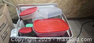 MaxSold Auction: Mixed Glass Food Storage Containers with Plastic Lids, Snapware B - Brampton (Ontario, Canada) Estate Sale Online Auction - Upper Highlands Drive