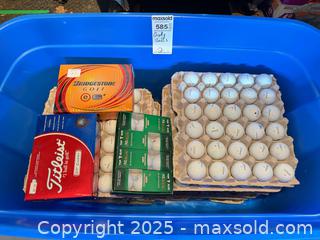 MaxSold Auction: Mixed New & Used White Golf Balls Assorted Brands B - Brampton (Ontario, Canada) Estate Sale Online Auction - Upper Highlands Drive