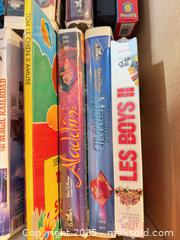 MaxSold Auction: Mixed VHS, DVD & Blu-ray Family Movie Lot (35–50) B - Brampton (Ontario, Canada) Estate Sale Online Auction - Upper Highlands Drive