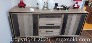 MaxSold Auction: Modern Rustic Buffet Sideboard D - Brampton (Ontario, Canada) Estate Sale Online Auction - Upper Highlands Drive