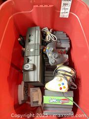 MaxSold Auction: Original Microsoft Xbox Console Lot with Controllers and Games B - Brampton (Ontario, Canada) Estate Sale Online Auction - Upper Highlands Drive