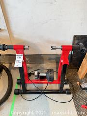 MaxSold Auction: Red & Black Wheel-On Indoor Bike Trainer (Magnetic Resistance) B - Brampton (Ontario, Canada) Estate Sale Online Auction - Upper Highlands Drive
