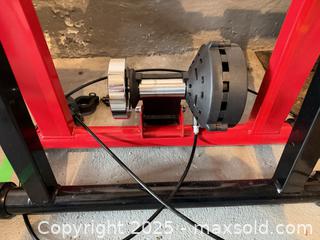 MaxSold Auction: Red & Black Wheel-On Indoor Bike Trainer (Magnetic Resistance) B - Brampton (Ontario, Canada) Estate Sale Online Auction - Upper Highlands Drive