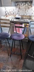 MaxSold Auction: Set of 4 Metal Bar / Counter Stools C - Brampton (Ontario, Canada) Estate Sale Online Auction - Upper Highlands Drive