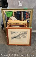 MaxSold Auction: Signed Numbered Print & Mirrors, School Bus Class Frame B - Brampton (Ontario, Canada) Estate Sale Online Auction - Upper Highlands Drive