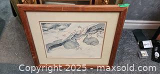 MaxSold Auction: Signed Numbered Print & Mirrors, School Bus Class Frame B - Brampton (Ontario, Canada) Estate Sale Online Auction - Upper Highlands Drive