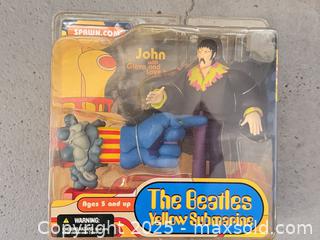 MaxSold Auction: The Beatles: Yellow Submarine Figures Lot — Spawn/McFarlane Toys B - Brampton (Ontario, Canada) Estate Sale Online Auction - Upper Highlands Drive