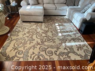 MaxSold Auction: Traditional Scroll Floral Medallion Area Rug D - Brampton (Ontario, Canada) Estate Sale Online Auction - Upper Highlands Drive