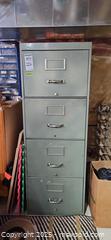 MaxSold Auction: Vertical 4-Drawer Metal Filing Cabinet D - Brampton (Ontario, Canada) Estate Sale Online Auction - Upper Highlands Drive