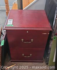 MaxSold Auction: Wood-Veneer 2-Drawer Filing Cabinet C - Brampton (Ontario, Canada) Estate Sale Online Auction - Upper Highlands Drive