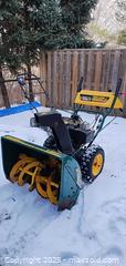 MaxSold Auction: Yard-Man (MTD) Two-Stage Gas Snowblower 60 x 23 x 34 C - Brampton (Ontario, Canada) Estate Sale Online Auction - Upper Highlands Drive