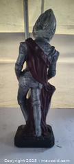 MaxSold Auction: 26&#34; ceramic knight statue  - Walworth (New York, USA) SELLER MANAGED Downsizing Online Auction - High Street