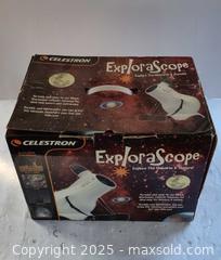 MaxSold Auction: New in box Celestron explorascope kids toy telescope - Walworth (New York, USA) SELLER MANAGED Downsizing Online Auction - High Street