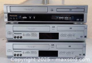 MaxSold Auction: Panasonic VCR lot 1 - Walworth (New York, USA) SELLER MANAGED Downsizing Online Auction - High Street