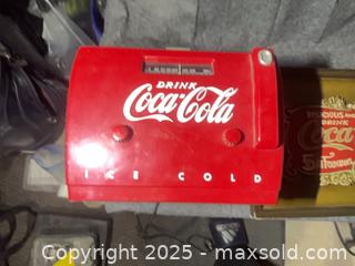 MaxSold Auction: Coca Cola Retro collectables  - Halton Hills (Ontario, Canada) SELLER MANAGED Downsizing Online Auction - Barber Drive