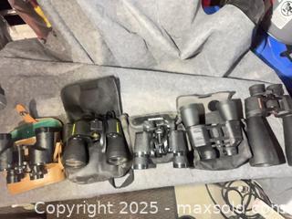 MaxSold Auction: Lot of Bushnell and Other Optics Binoculars, Multiple Pairs - Halton Hills (Ontario, Canada) SELLER MANAGED Downsizing Online Auction - Barber Drive