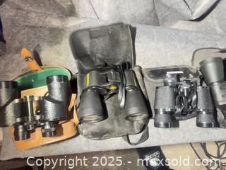 MaxSold Auction: Lot of Bushnell and Other Optics Binoculars, Multiple Pairs - Halton Hills (Ontario, Canada) SELLER MANAGED Downsizing Online Auction - Barber Drive