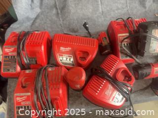 MaxSold Auction: Milwaukee cordless drill and charger lot - Halton Hills (Ontario, Canada) SELLER MANAGED Downsizing Online Auction - Barber Drive
