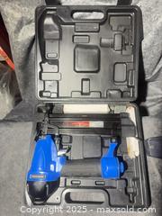 MaxSold Auction: Pneumatic Brad Nailer and Corded Electric Staple Tool, 2 pcs - Halton Hills (Ontario, Canada) SELLER MANAGED Downsizing Online Auction - Barber Drive